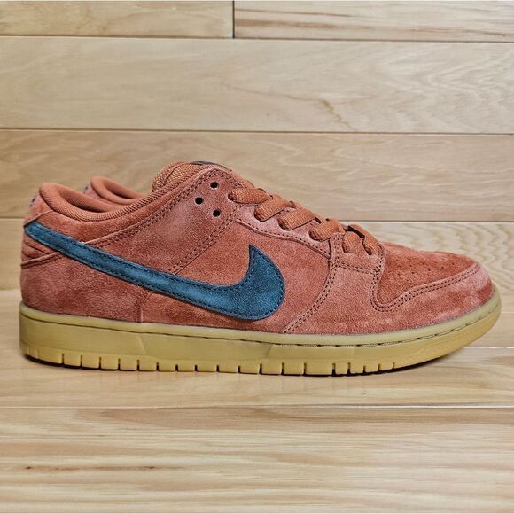 Nike SB Dunk Low Pro Size 10.5 Burnt Sunrise Vintage Green HF3704-800 - Picture 1 of 11